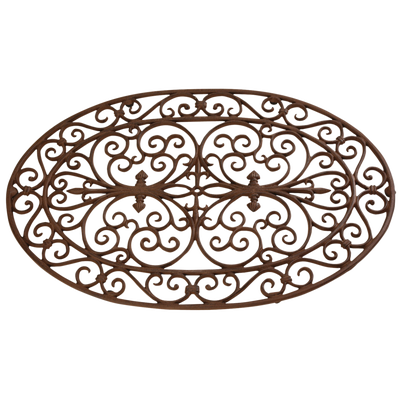 Felpudo de Hierro Fundido Ovalado